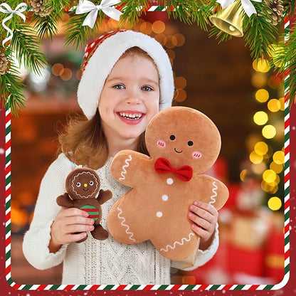 Festive Gingerbread Boy Plush