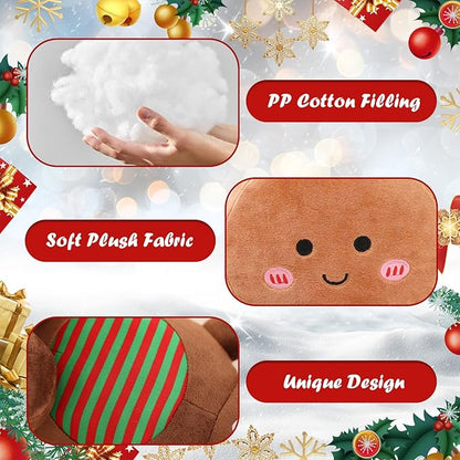 Festive Gingerbread Boy Plush