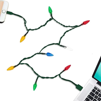 Christmas Lights Phone Charging Cable