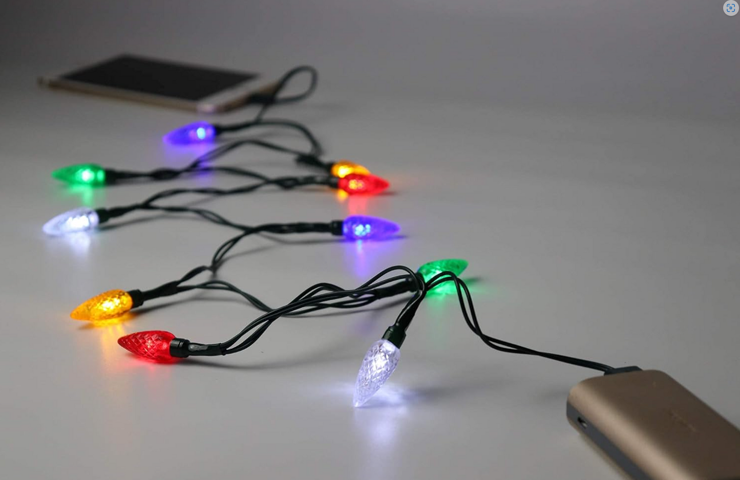 Christmas Lights Phone Charging Cable