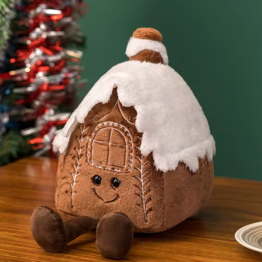 Festive Gingerbread Boy Plush