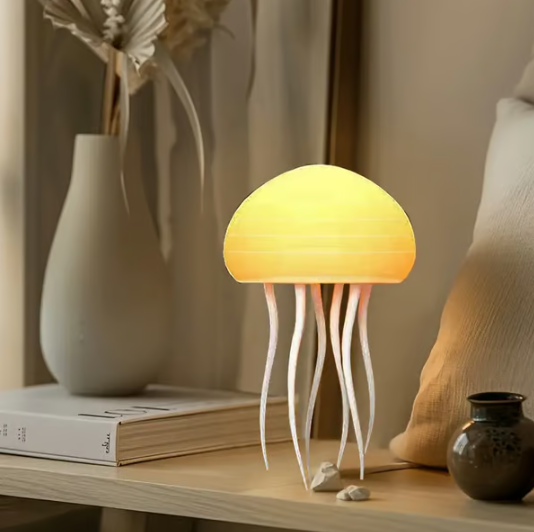 Glowing Jellyfish LED Night Lamp