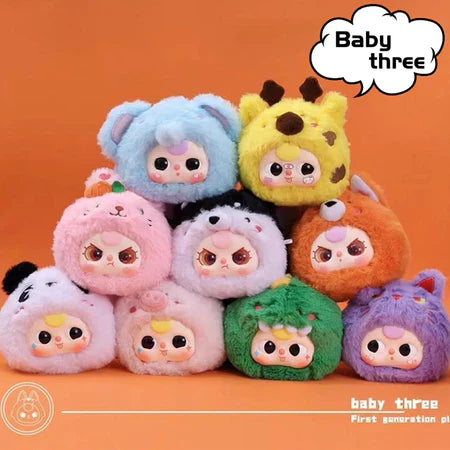 Baby Three Animal Party Doll (Random Style Dolls)